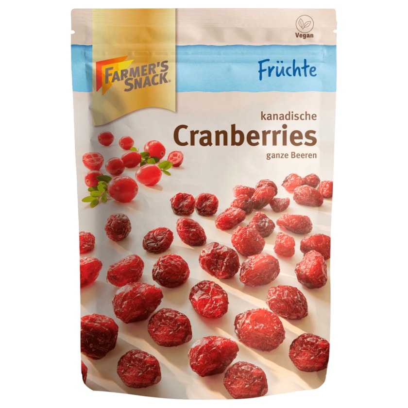 Farmer's Snack Fruit Snack Cranberry 200g